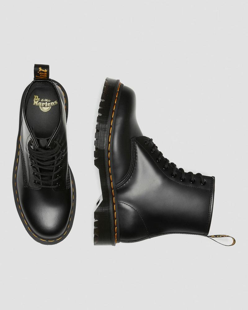 Botas Plataforma Dr Martens 1460 Bex Smooth Cuero Hombre Negros | MX 259FDN